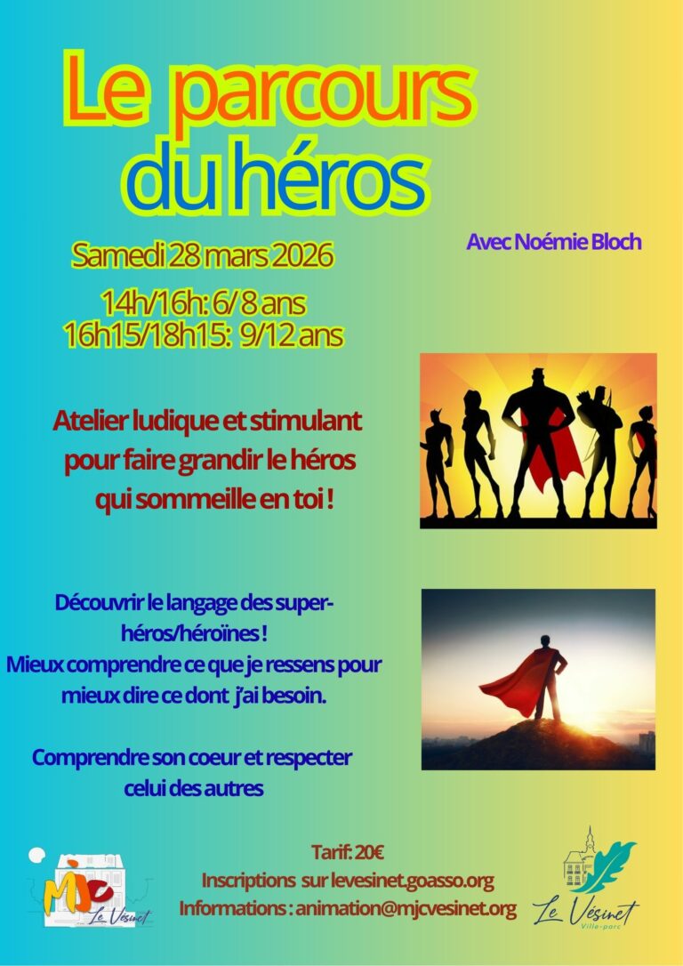 Atelier "Le Parcours du Héros"